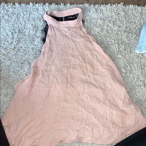 a turtle neck tube top!